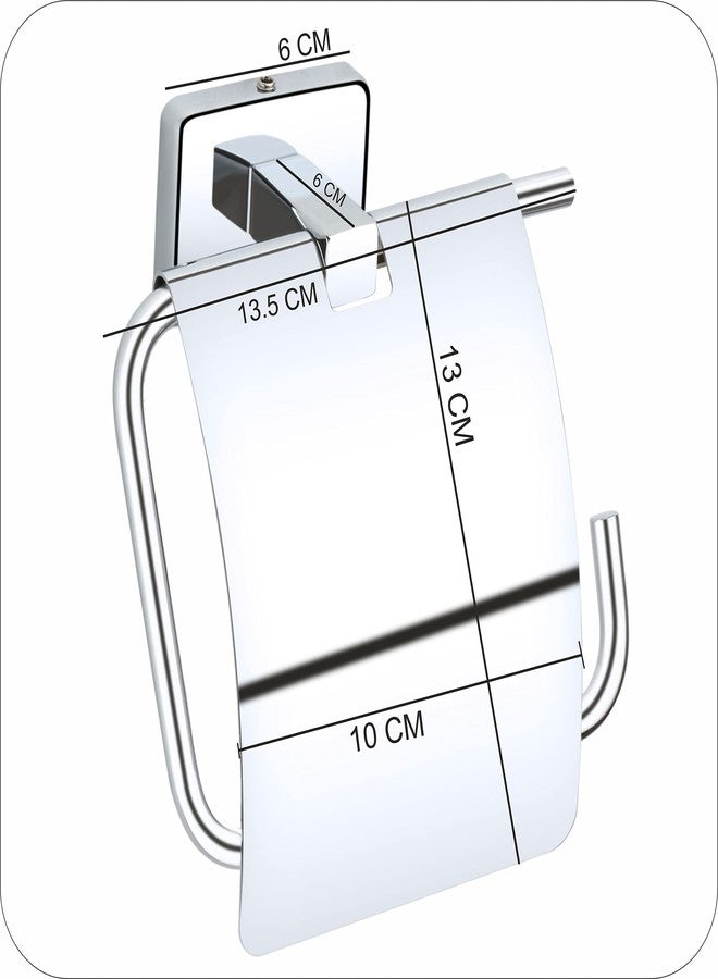 ORCE BATH ARTICLE Toilet Paper Holder for Bathroom Tissue Paper roll Holder Tissue Paper Hanger for Kitchen Bathroom Accessories (304 Stainless Steel,Chrome Finish,Anti-rust-38) - Image 3